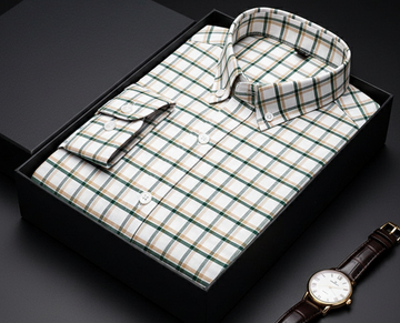 StratoGrid Classic Collar Shirt