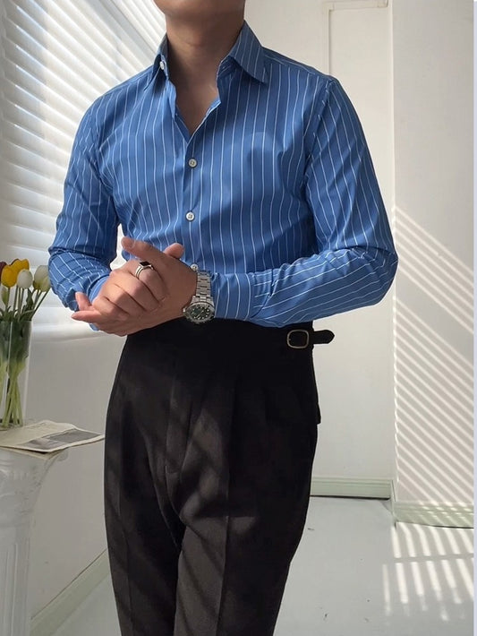 Elite Grain Precision Stripe Shirt