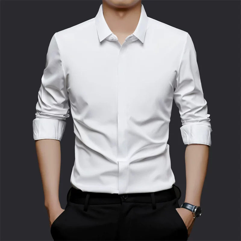 Opaline Mist Stretch Shirt