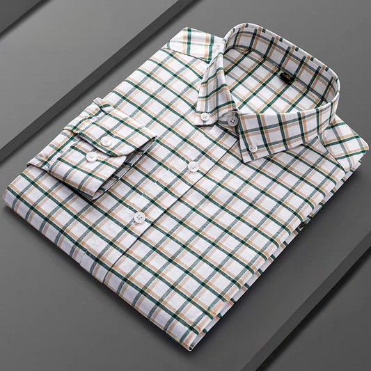 StratoGrid Classic Collar Shirt