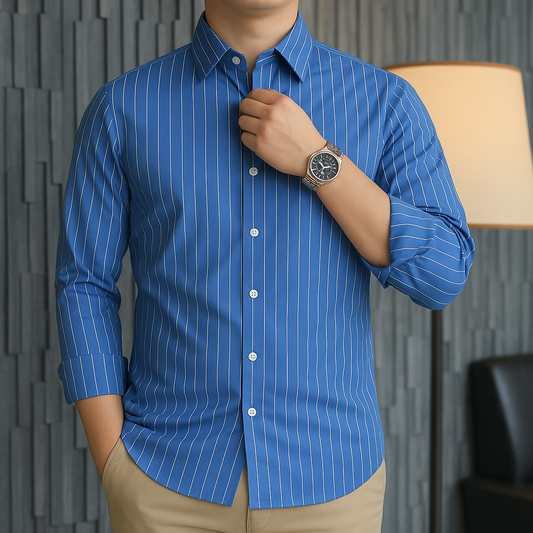 Elite Grain Precision Stripe Shirt